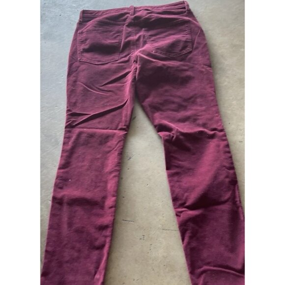 Vintage Universal thread high-rise skinny pants Women’s Sz 8/29 R Red Velvet - Picture 10 of 14